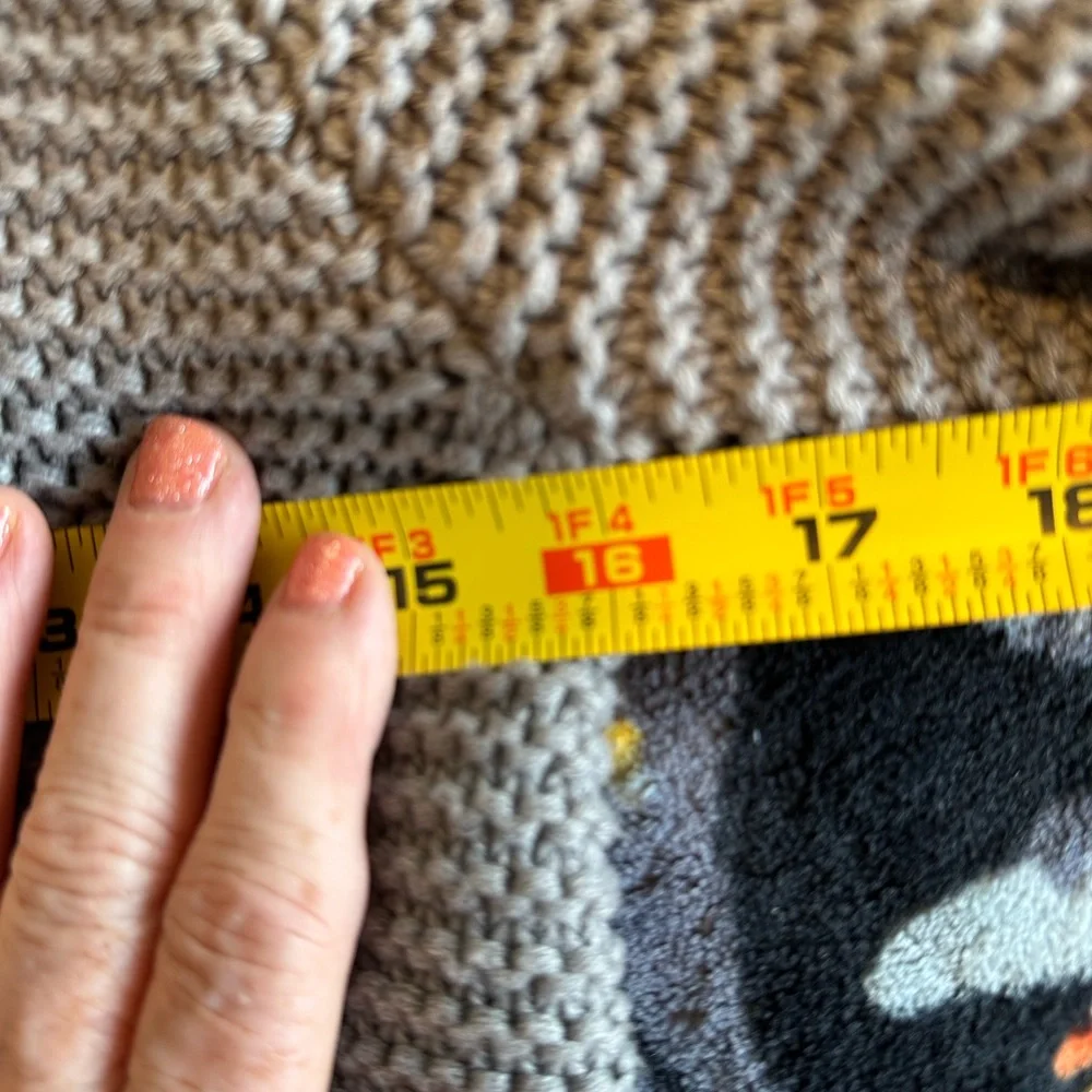 🩶 Crazy 8 Gray Hooded Toggle Knit Sweater Cardigan Kids L 10-12